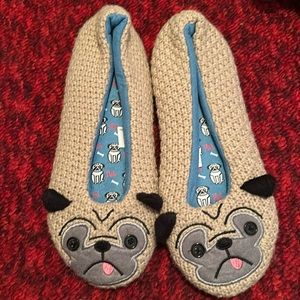 Pug slippers